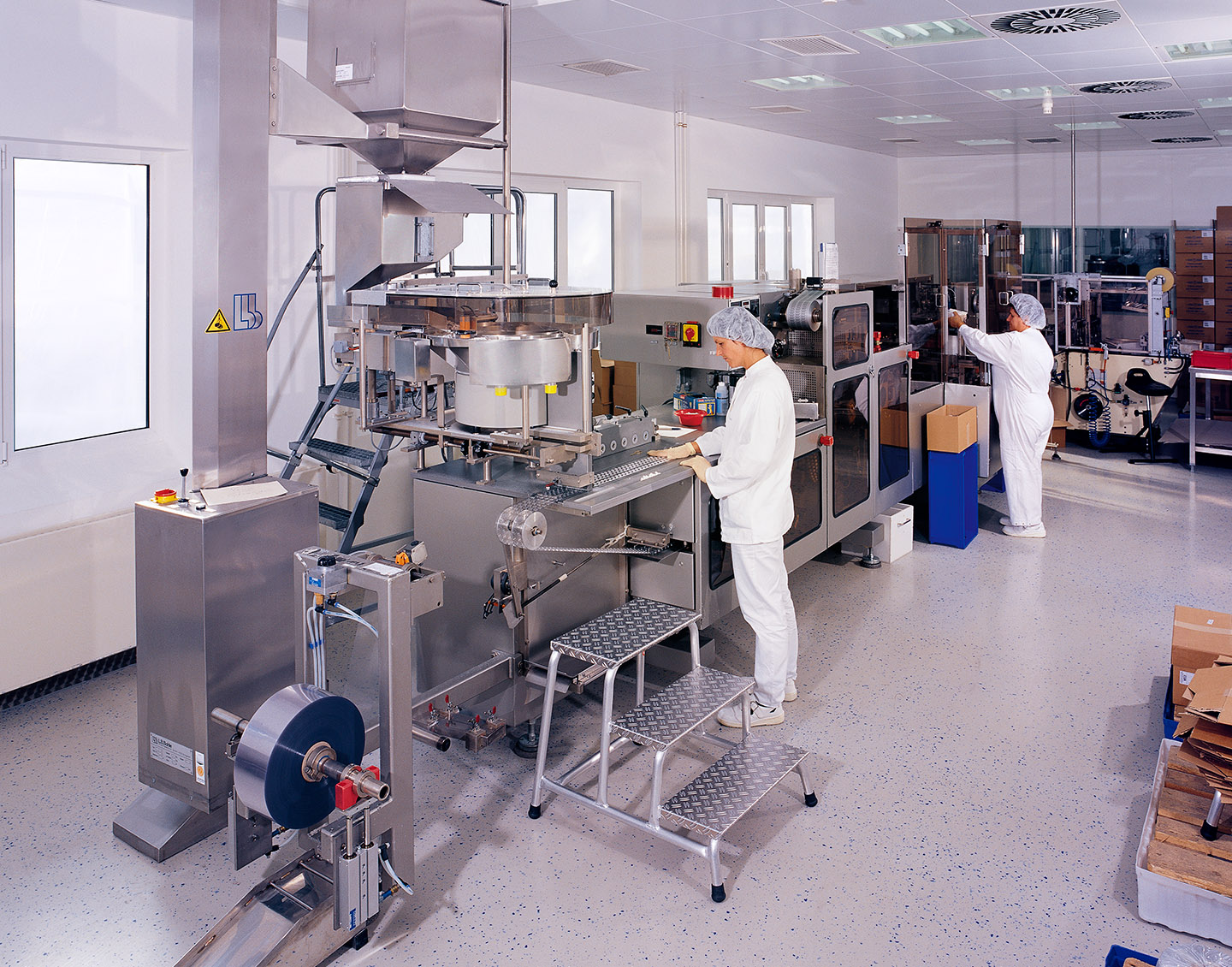 Industriefoto Pharma-Produktion